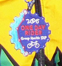One Day Finisher Badge